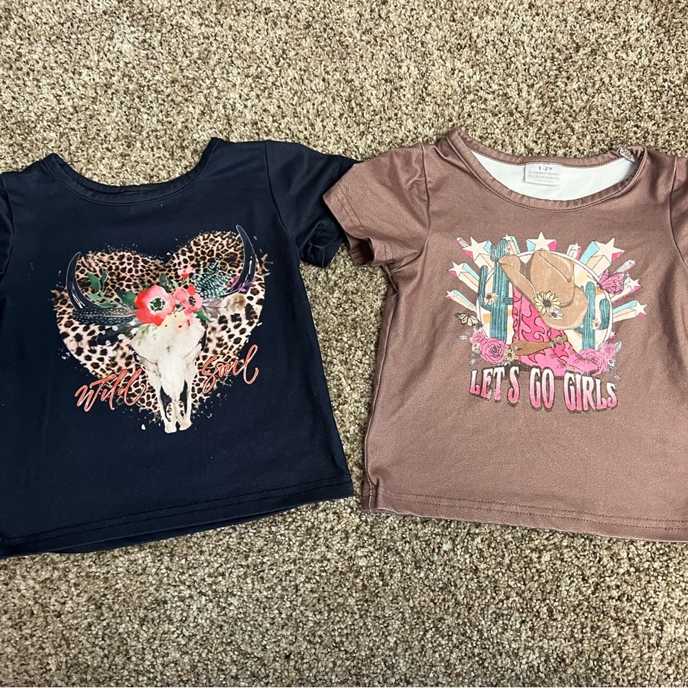 Wild Soul and Let's Go Girls Kids T-Shirts